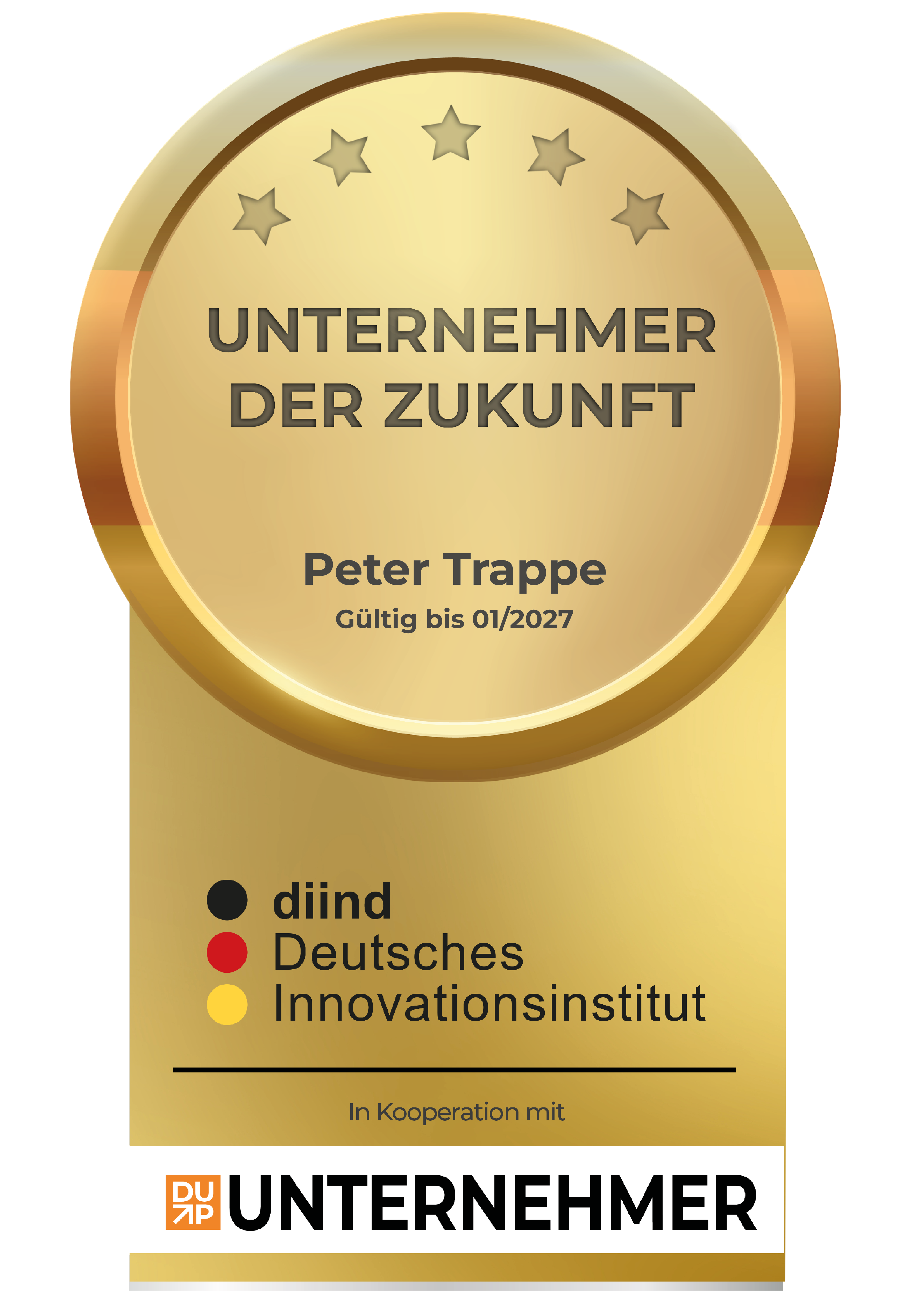DIIND Siegel 2027 - Peter Trappe KI-Kommunikation