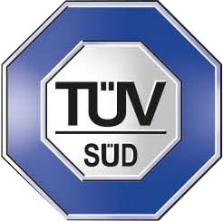 TÜV SÜD zertifiziert
